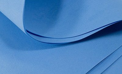 Зефирный Фоамиран Синий, 50x50 см, 1 мм, Китай 554 фото
